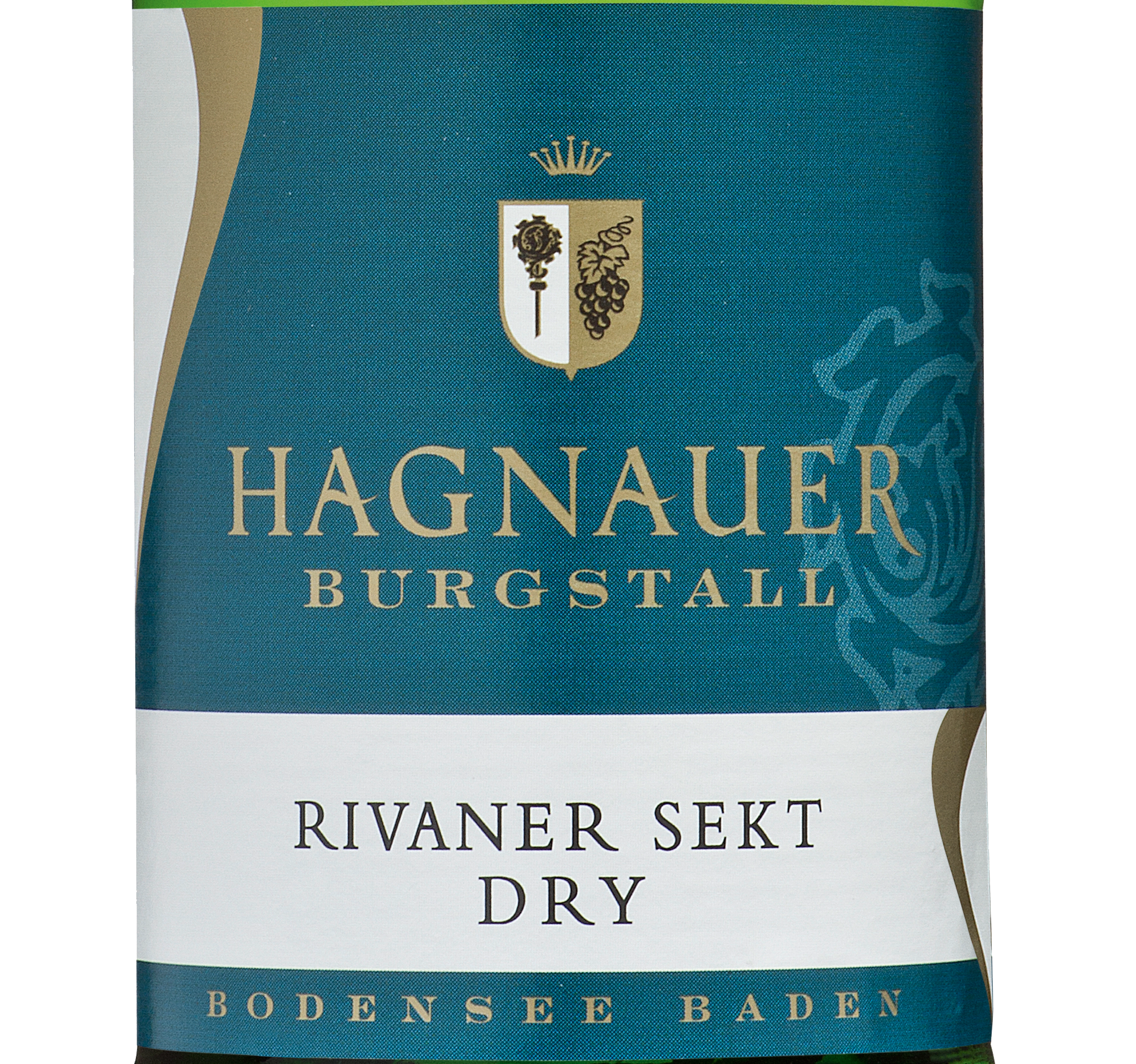 Wein Etikett - Hagnauer Burgstall Rivaner Sekt Piccolo dry