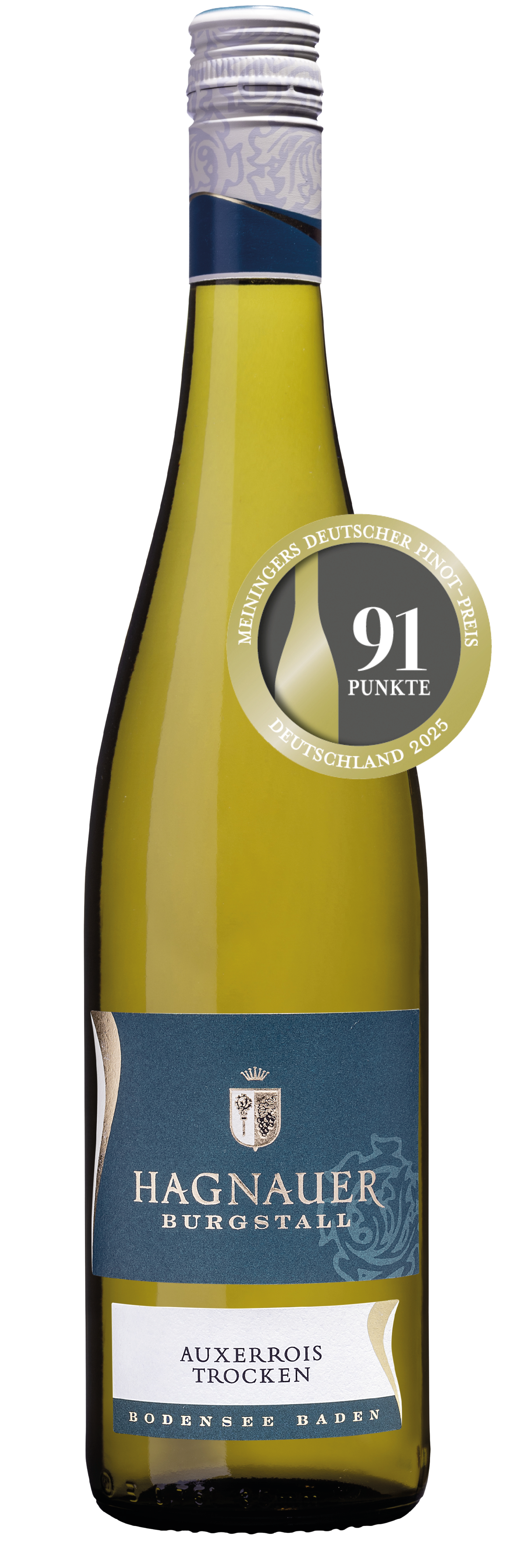 Weinflasche - Hagnauer Burgstall Auxerrois trocken