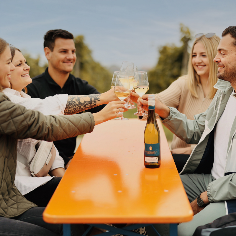 Zu unseren Weinen für den Genuss mit Freunden