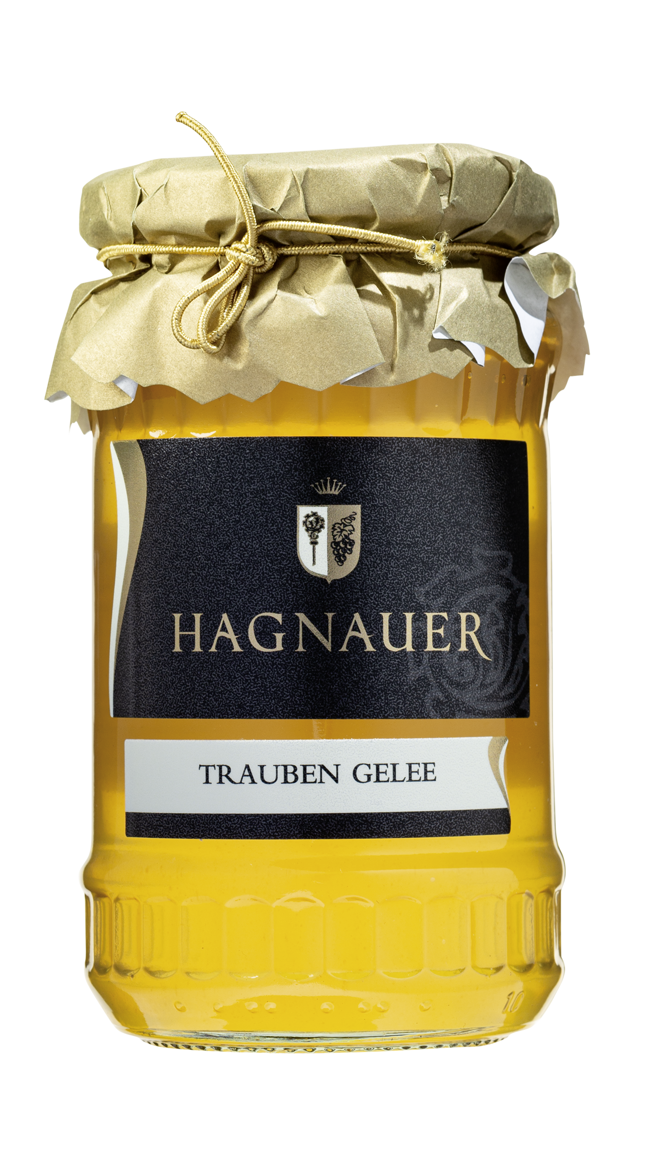 Weinflasche - Traubensaft Gelee alkoholfrei