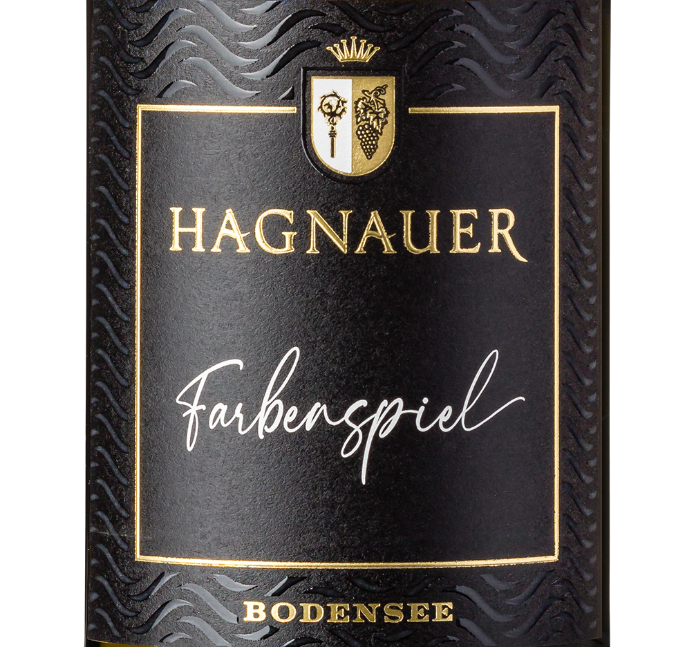 Wein Etikett - Hagnauer "Farbenspiel" Grauburgunder Premium trocken
