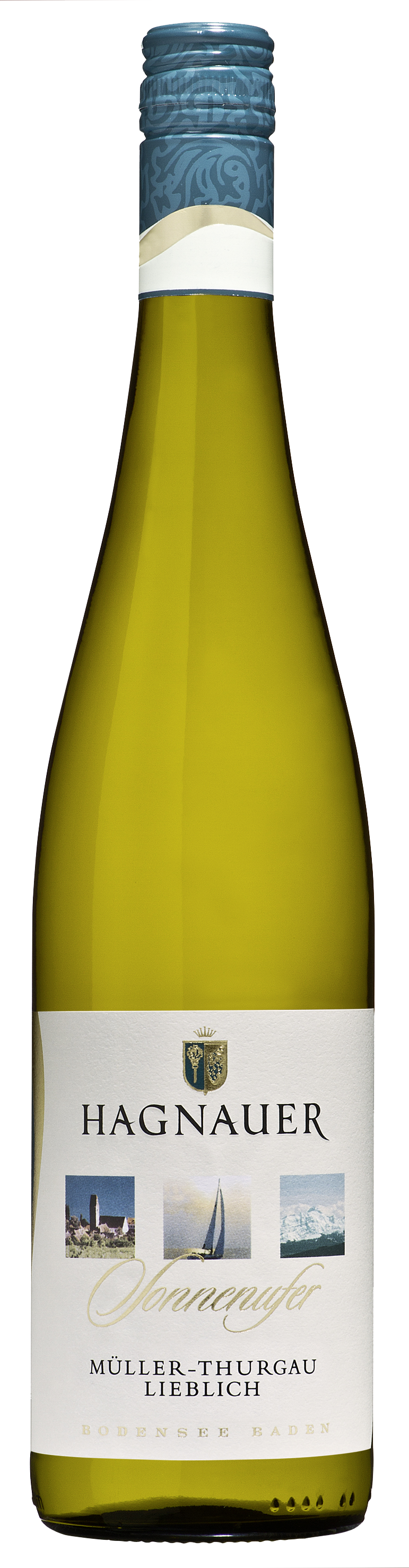 Weinflasche - Hagnauer Sonnenufer Müller-Thurgau lieblich