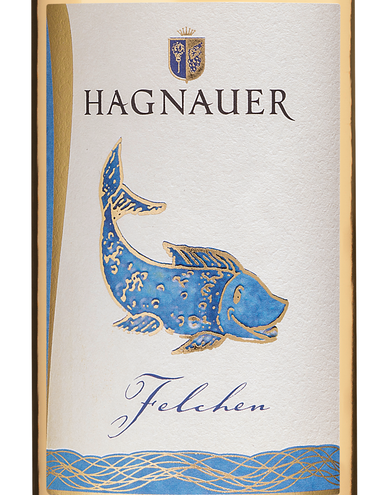 Wein Etikett - Hagnauer "Felchen" Müller-Thurgau  trocken 0,5l