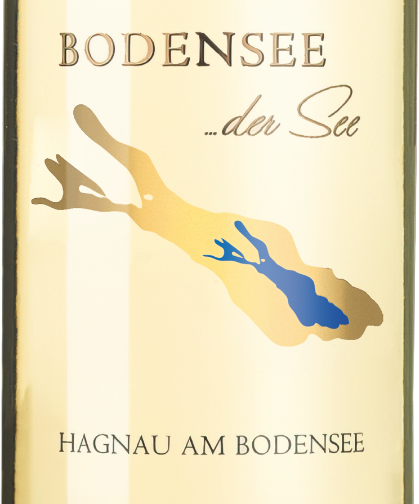 Wein Etikett - Hagnauer Weißwein Cuvée "Bodensee-Der See" trocken