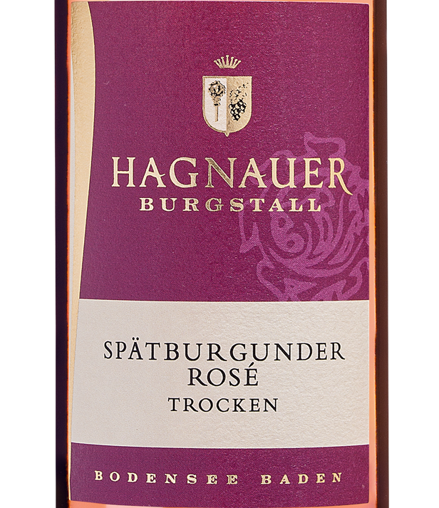 Wein Etikett - Hagnauer Spätburgunder Rosé trocken 0,5l