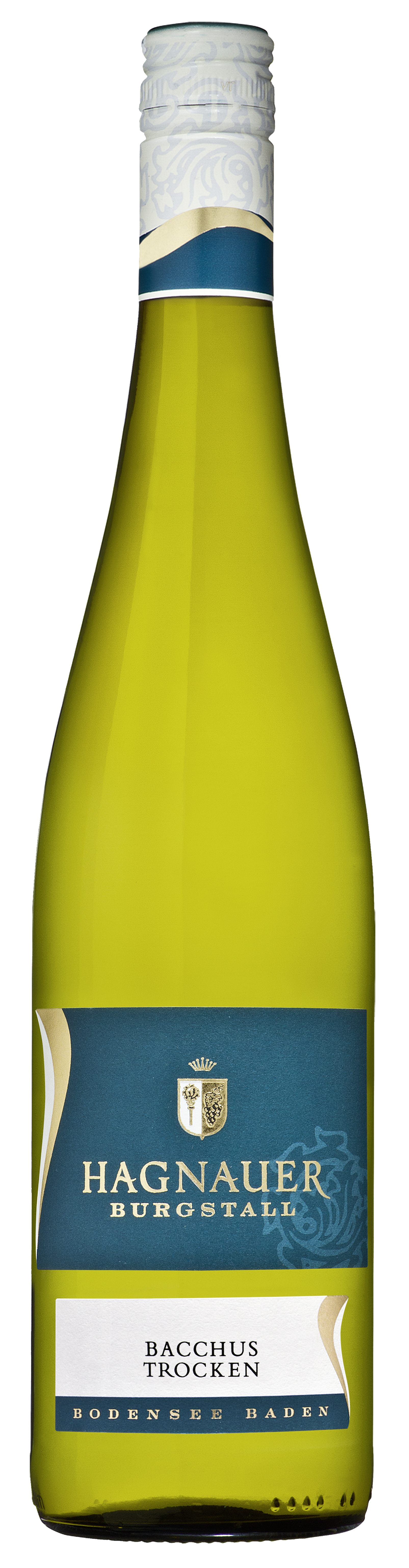 Weinflasche - Hagnauer Burgstall  Bacchus trocken