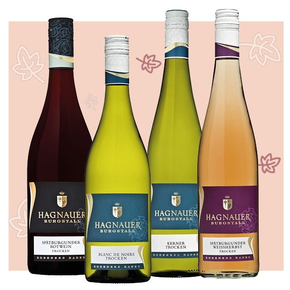 Weinflasche - Herbstbox TROCKEN - versandkostenfrei