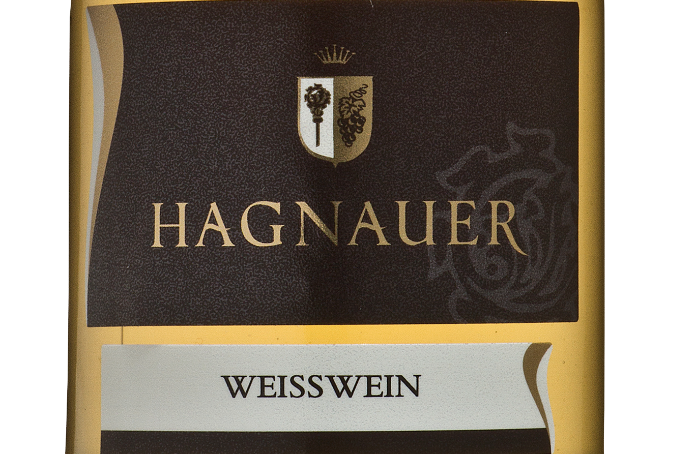 Wein Etikett - Weißwein Gelee