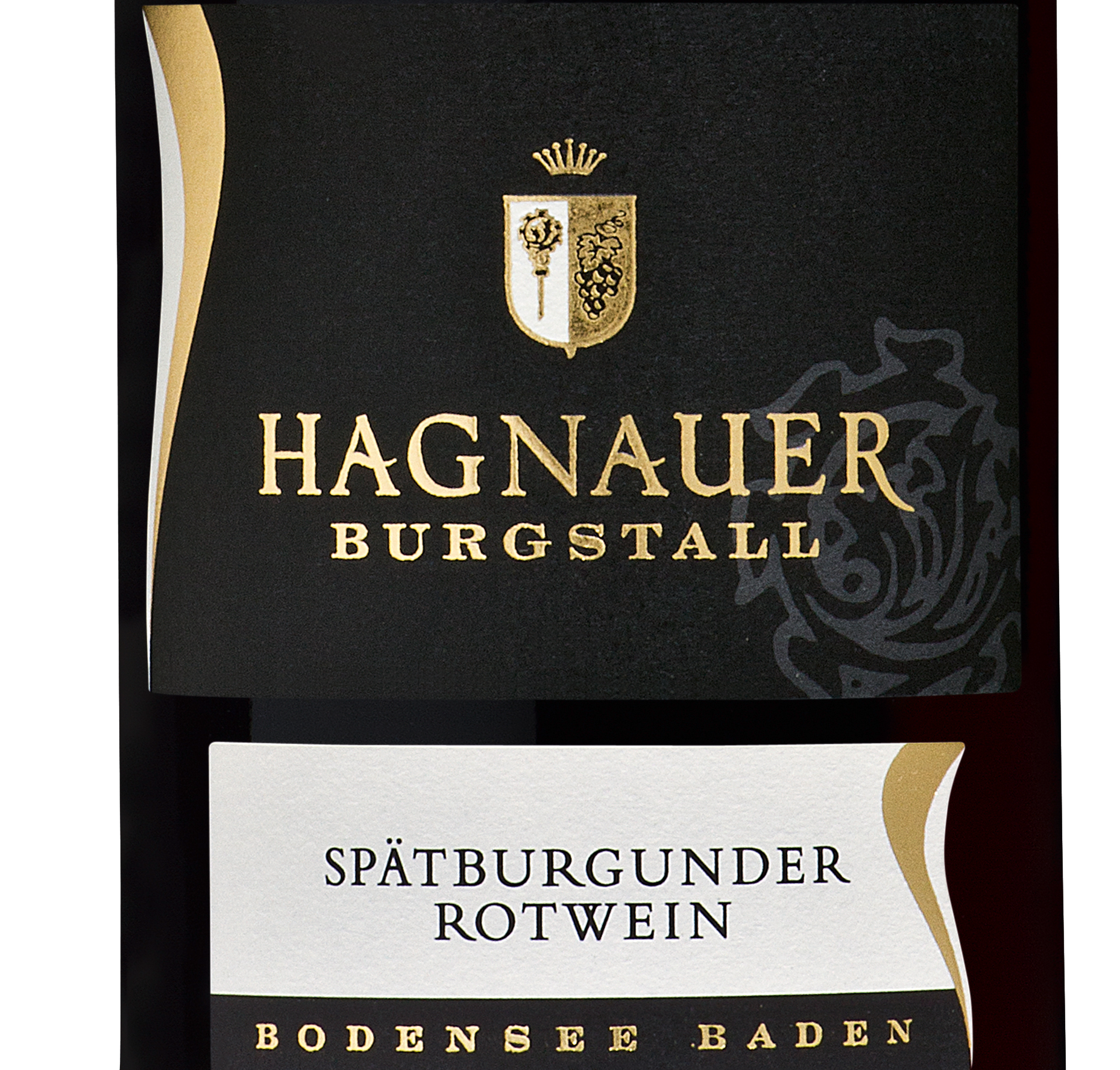 Wein Etikett - Hagnauer Burgstall Spätburgunder Rotwein