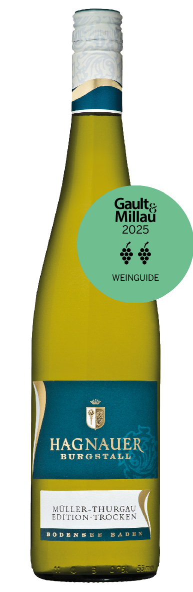 Weinflasche - Hagnauer Burgstall Müller-Thurgau Edition trocken