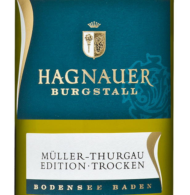 Wein Etikett - Hagnauer Burgstall Müller-Thurgau Edition trocken