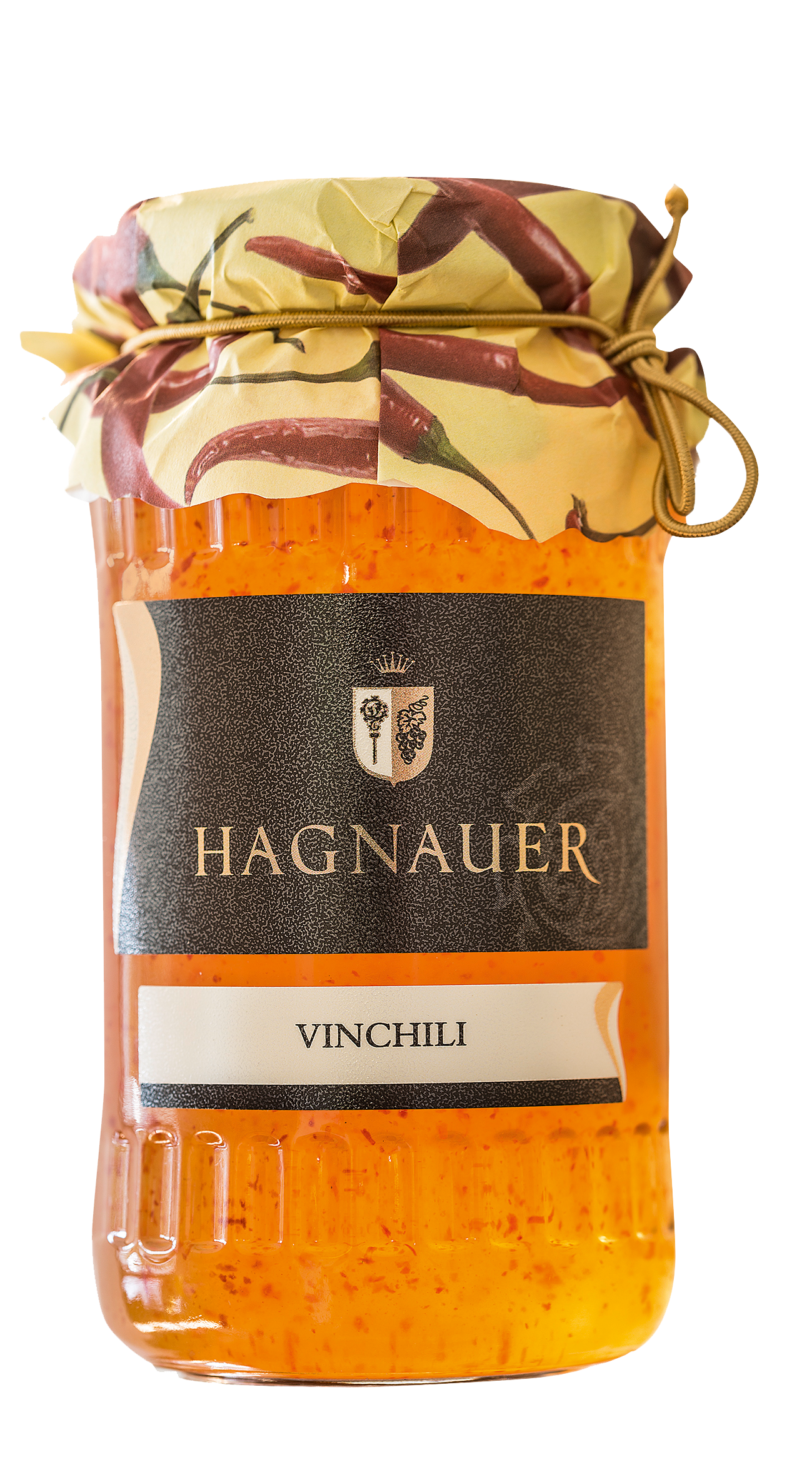 Weinflasche - VinChili hot Gelee mit Peperoni