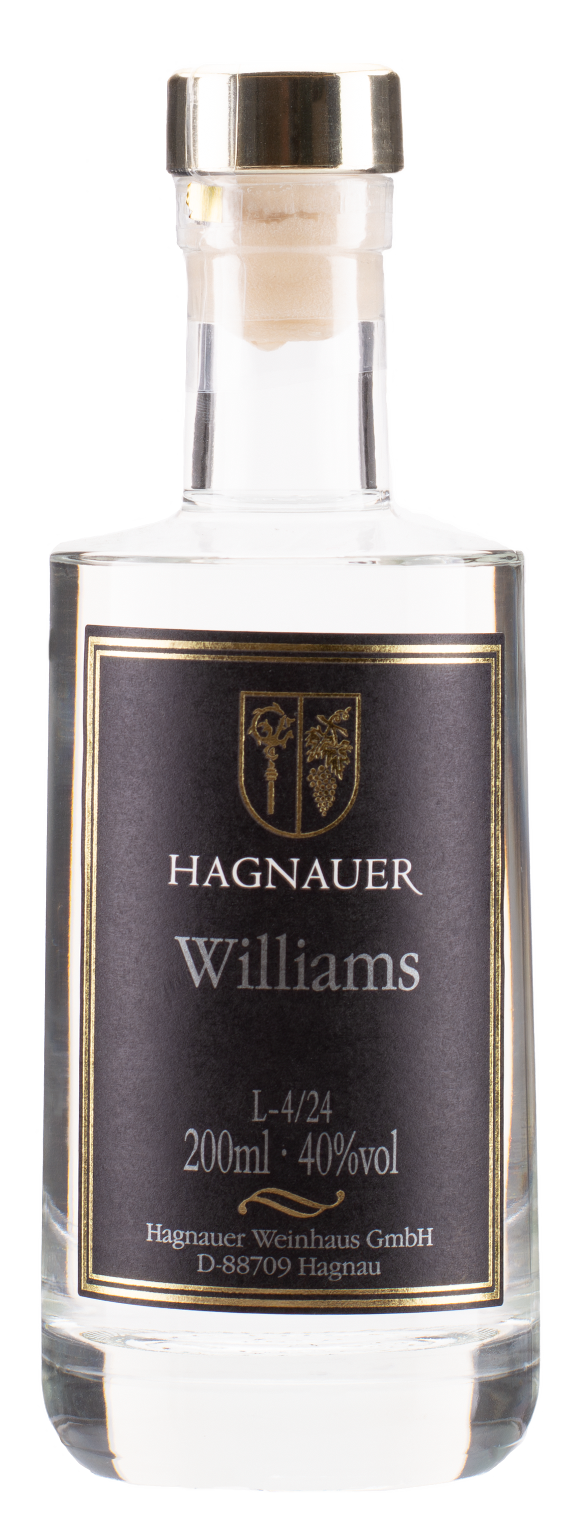 Weinflasche - Hagnauer Williams 0,2l