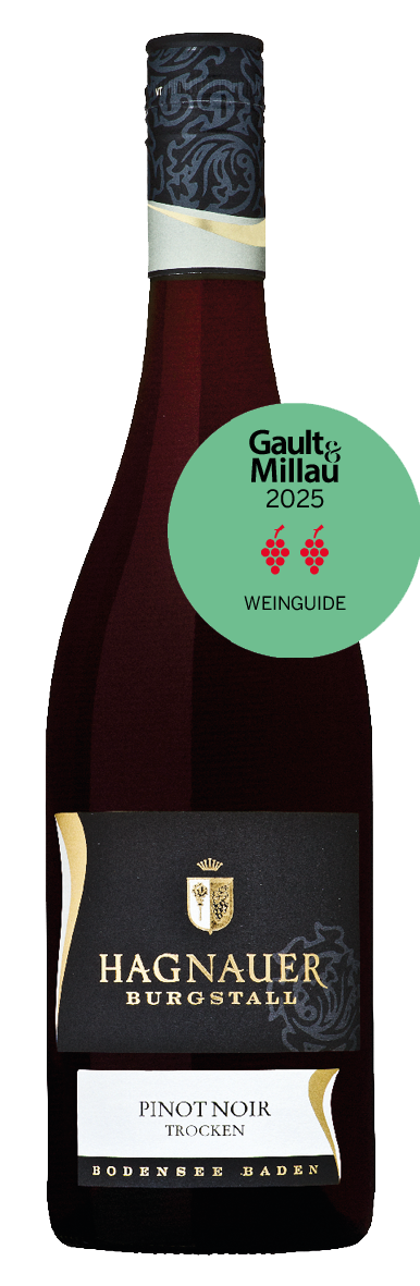 Weinflasche - Hagnauer Burgstall Pinot Noir trocken