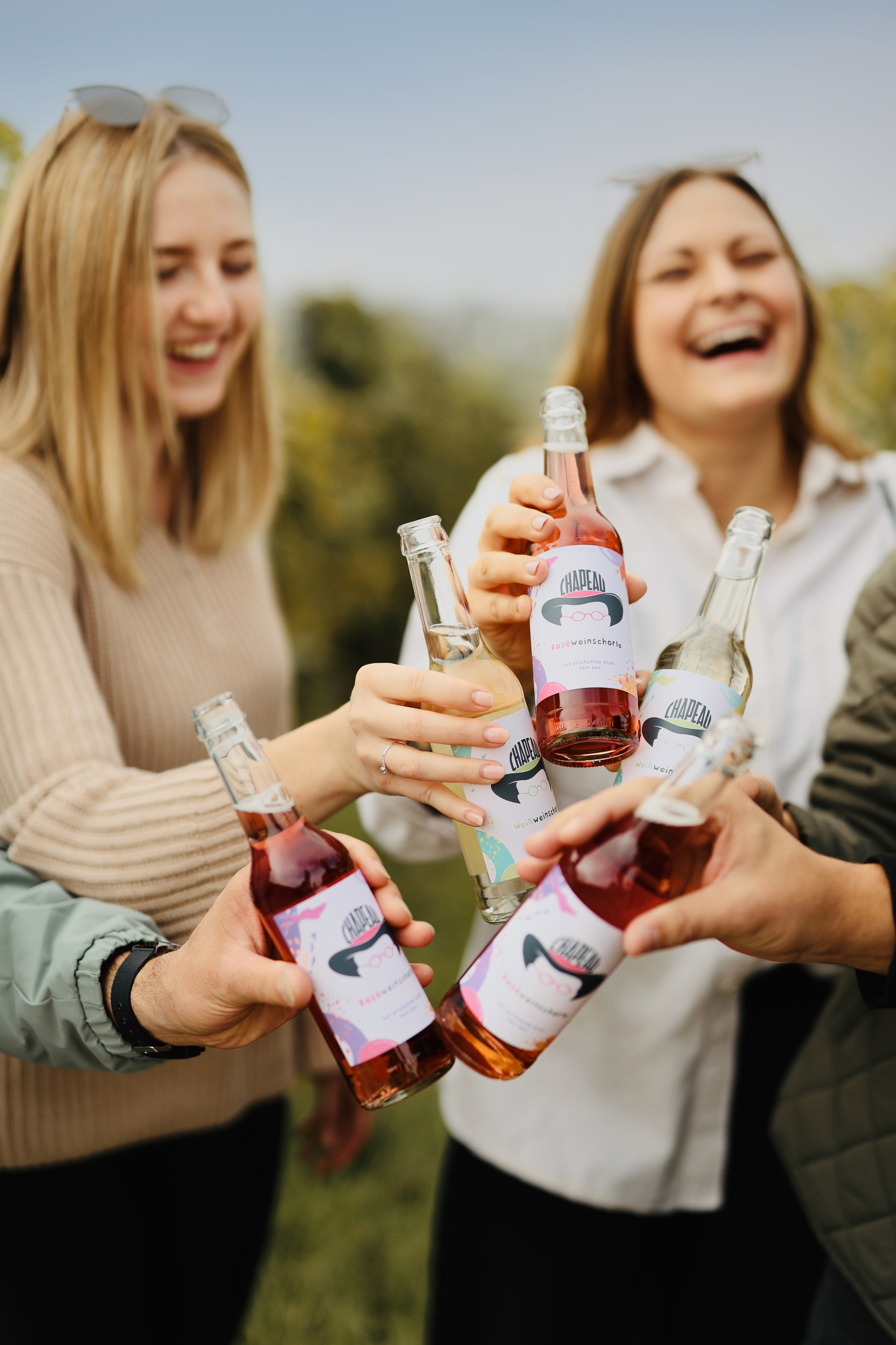 Wein Farbe- CHAPEAU Weißweinschorle