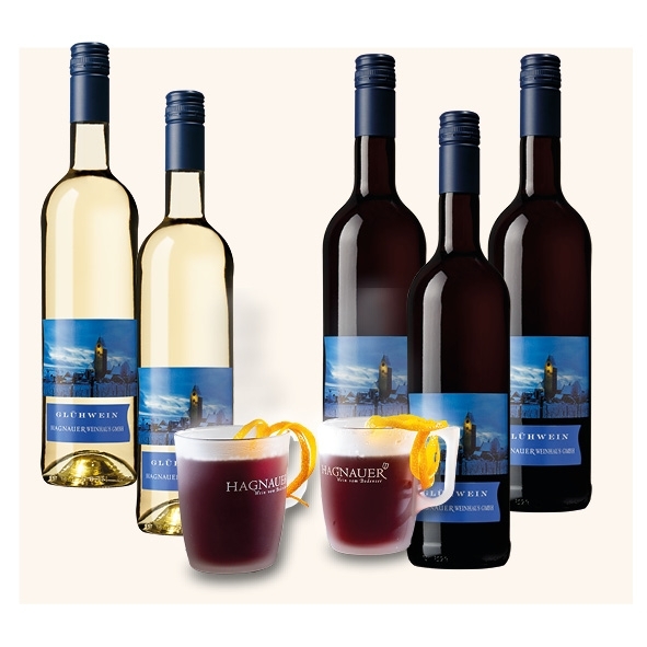 Weinflasche - Hagnauer Glühweinbox- versandkostenfrei