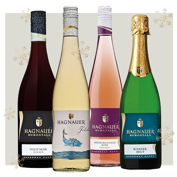 Weinflasche - Winterbox TROCKEN - versandkostenfrei