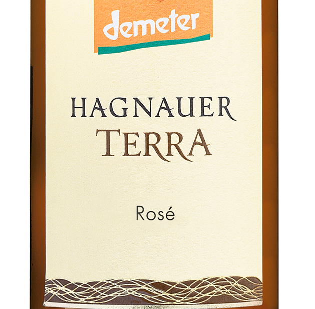 Wein Etikett - Hagnauer Terra Spätburgunder Rosé Demeter DE-ÖKO 22