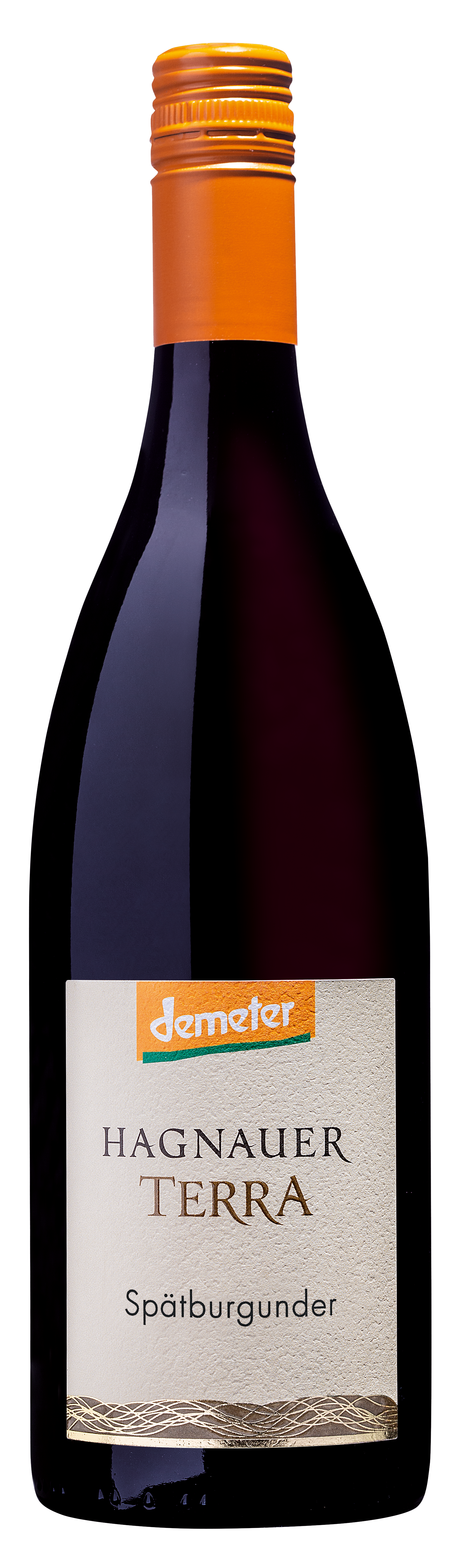 Weinflasche - Hagnauer Terra Spätburgunder Rotwein trocken Demeter DE-ÖKO 22