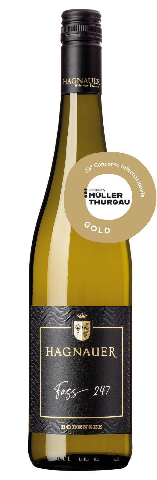 Weinflasche - Hagnauer "Fass 247" Müller-Thurgau Premium trocken