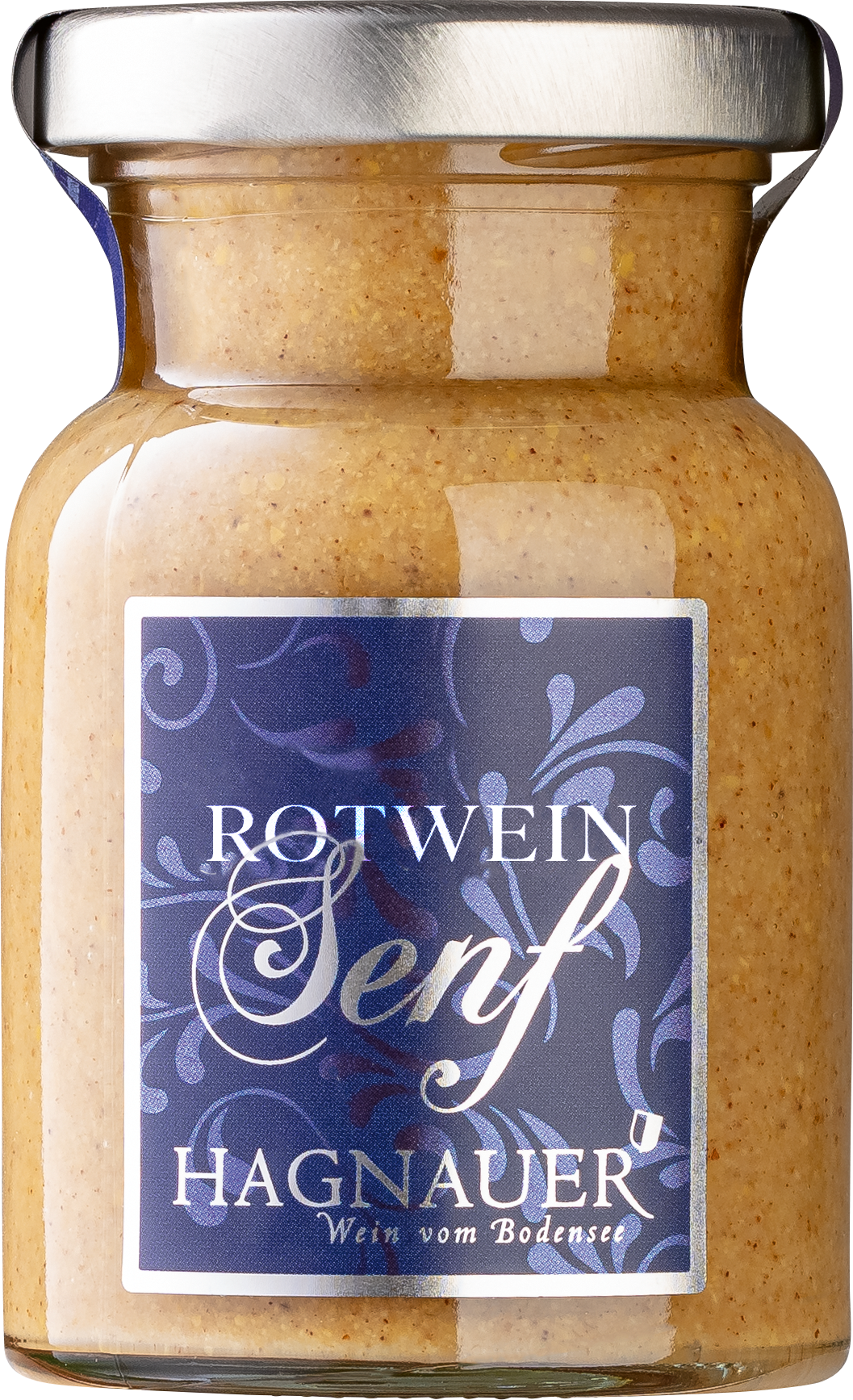 Weinflasche - Rotwein Senf