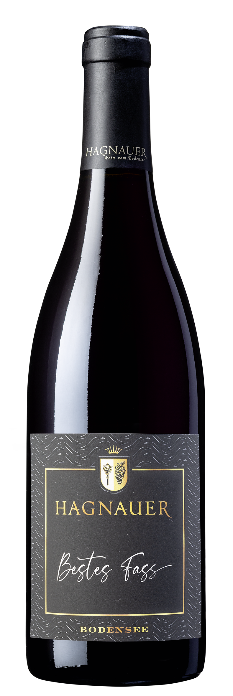 Weinflasche - Hagnauer Premium  Spätburgunder Rotwein "Bestes Fass" trocken
