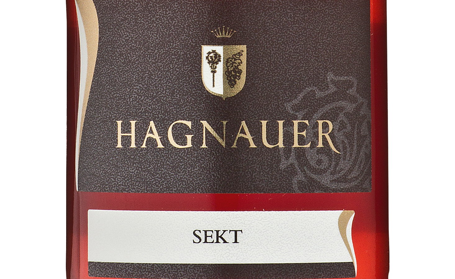 Wein Etikett - Sektgelee mit Johannisbeerlikör