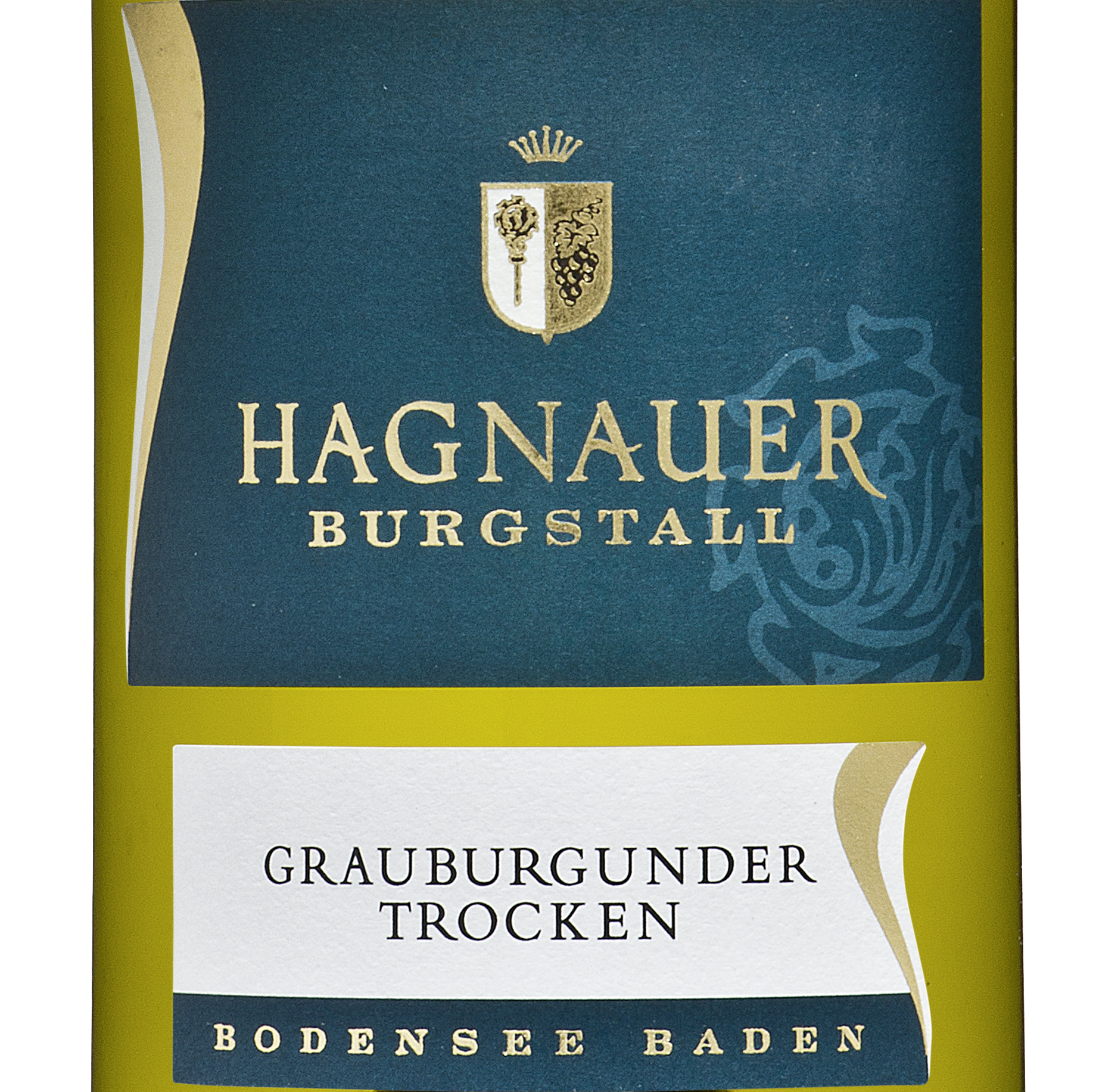 Wein Etikett - Hagnauer Burgstall Grauburgunder trocken