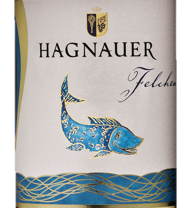 Wein Etikett - Hagnauer "Felchen" Müller-Thurgau trocken