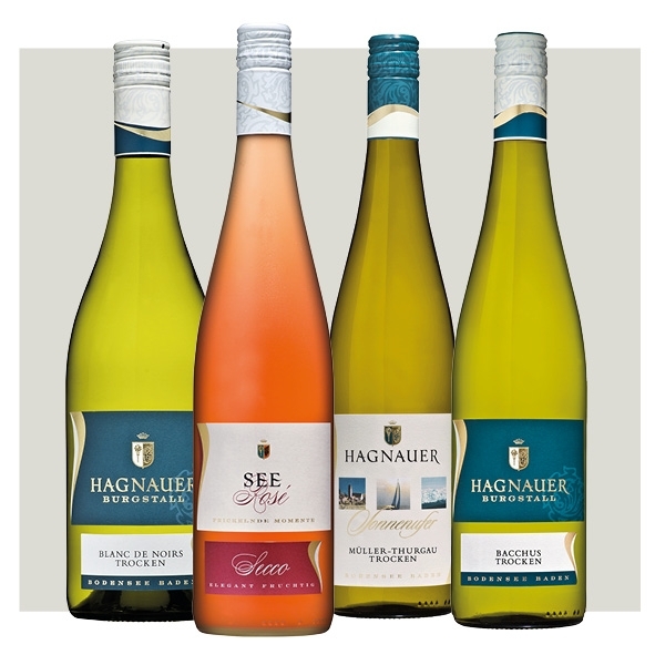 Weinflasche - Fasnetspaket TROCKEN - versandkostenfrei