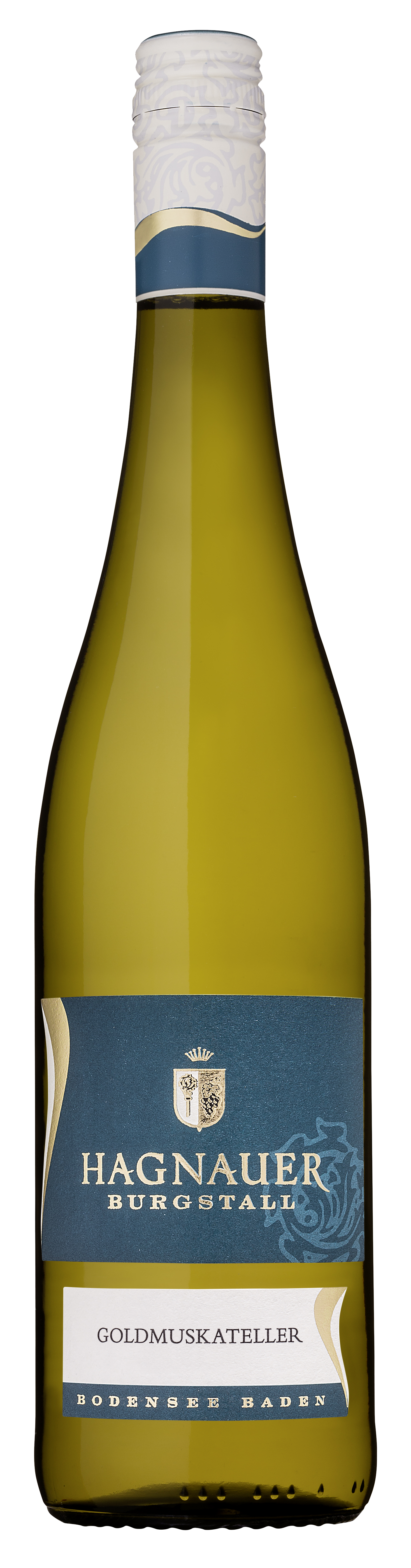 Weinflasche - Hagnauer Burgstall Goldmuskateller