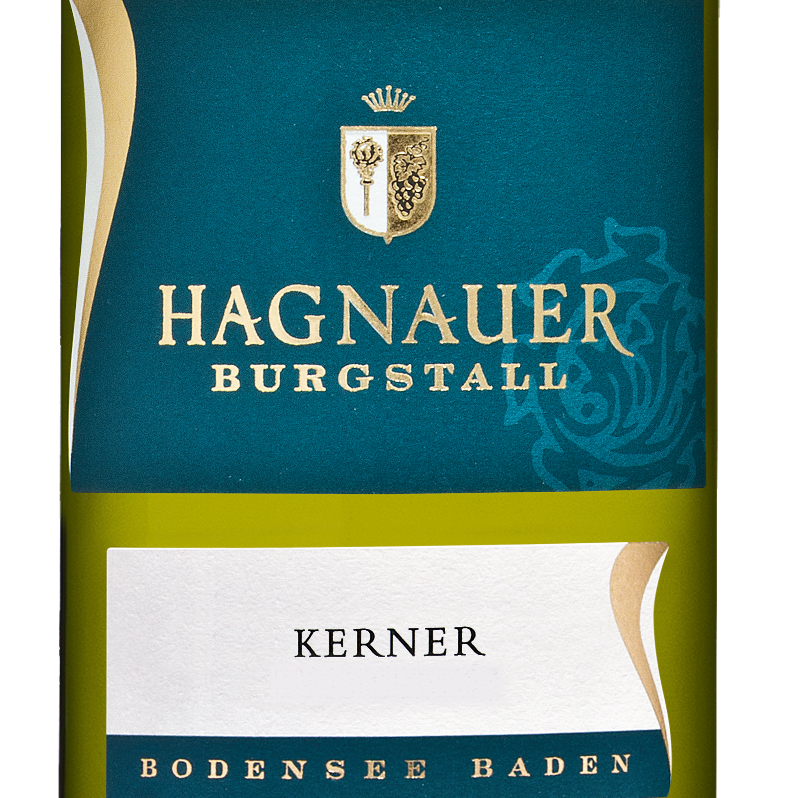 Wein Etikett - Hagnauer Burgstall Kerner mild