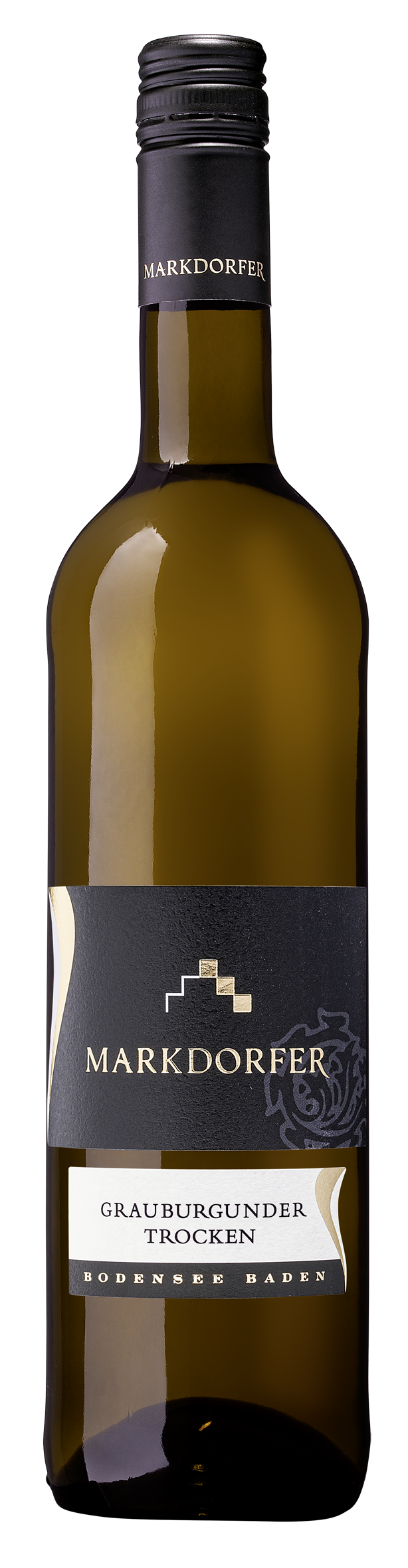 Weinflasche - Markdorfer Grauburgunder Qualitätswein trocken